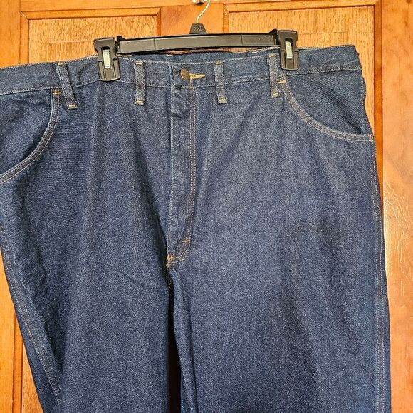 Wrangler Rustler Men’s Jeans 46×30 NEW | Straight Leg Heavyweight Denim - Picture 11 of 14
